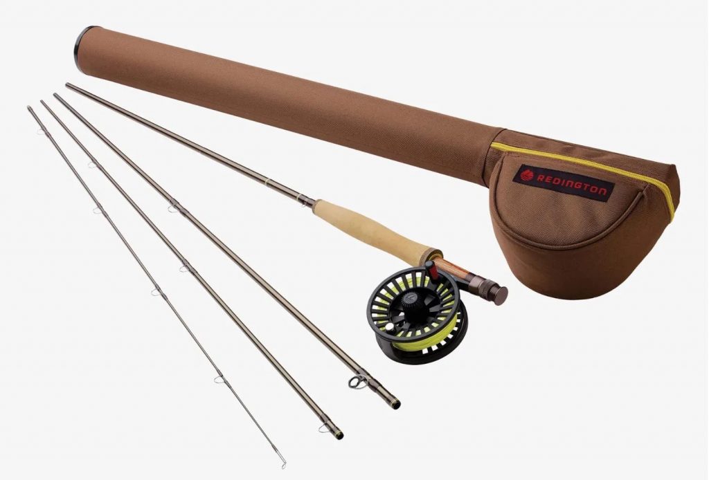 Redington Path II Fly Rod Combo Kit with Pre-Spooled Crosswater Reel, Medium-Fast Action Rod