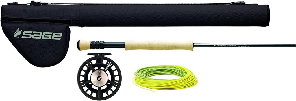 Sage Fly Fishing - FOUNDATION Outfit - Fly Rod, Reel & Line Combo
