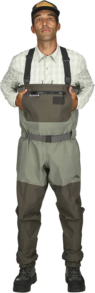 Simms Mens Freestone Waterproof Stockingfoot Chest Fishing Waders