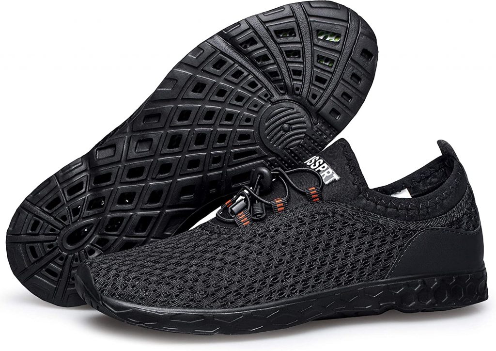 DOUSSPRT Men's Water Shoes Quick Drying Sports Aqua Shoes