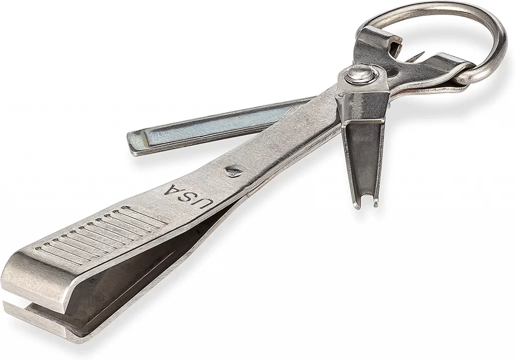 Scientific Anglers Tie-Fast Combo Tool
Easy Fast Safe Sure
Full Instructions Enclosed
Knot Tyer; Line Clipper; Eye Cleaner; Hook Sharpener
Made In The USA
Can Be Re-Sharpened
Stainless Steel
Non-Reflective Finish
Tie Needle Nail Knots
